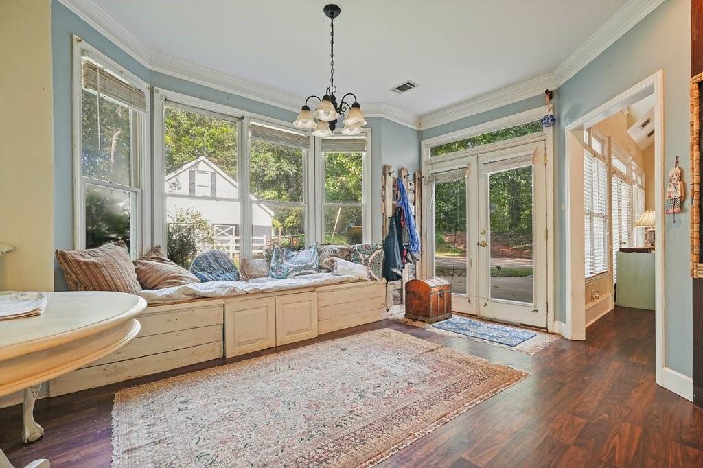 1513 Old Jones Road Alpharetta, GA 30004 - Photo 4 of 62 a living room with furniture and a large window