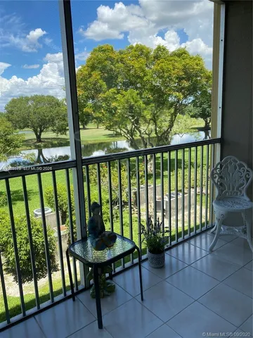 a city view from a balcony