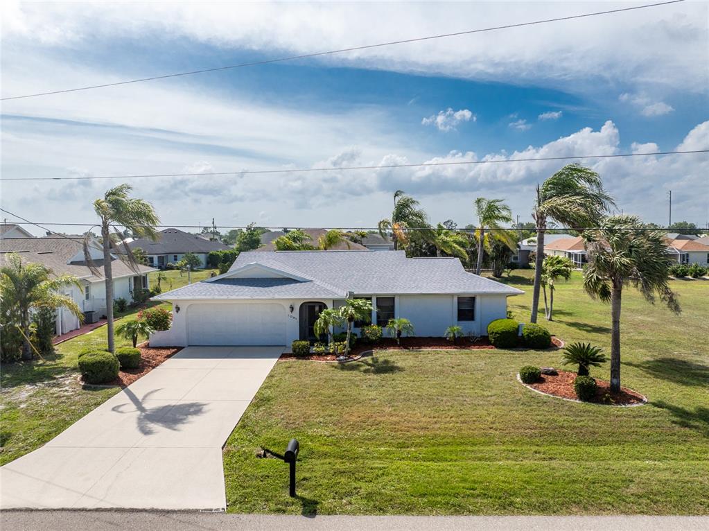 1091 Paraclete Road Punta Gorda, FL 33983 - Photo 1 of 1 Aerial, Front Elevation.