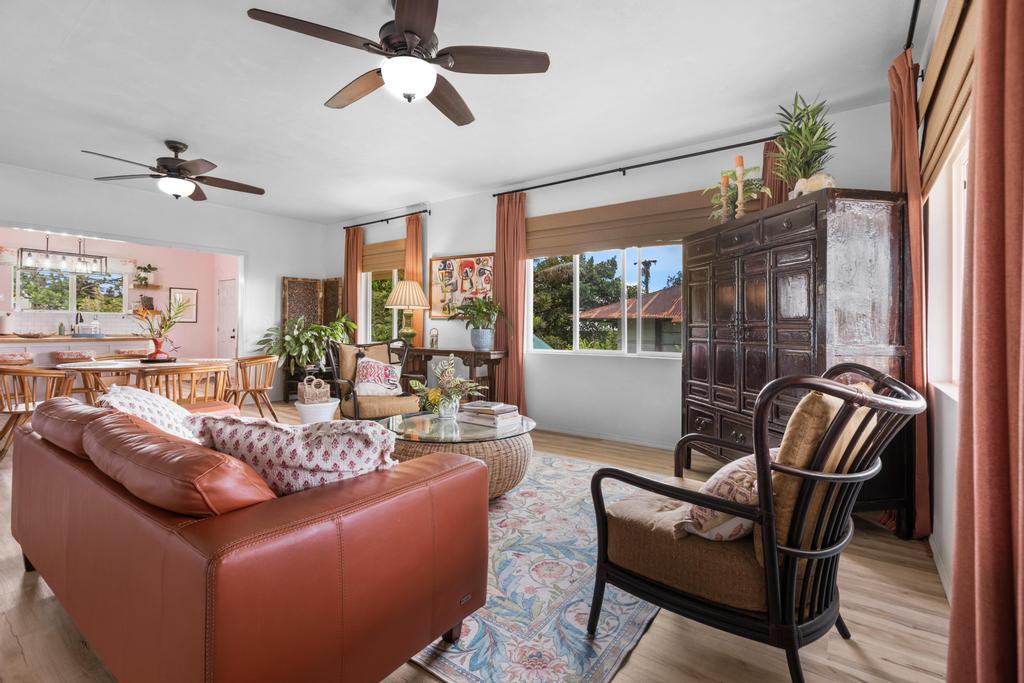 20 Alae Street Hilo, HI 96720 - Photo 9 of 30 a living room with furniture and a window
