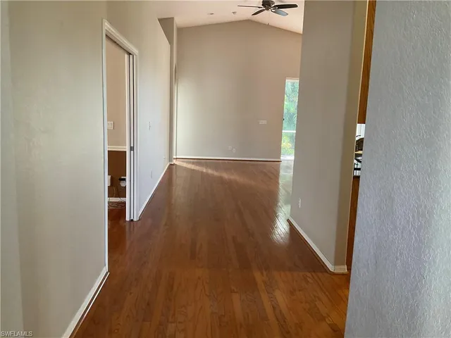 wooden floor in a gallery