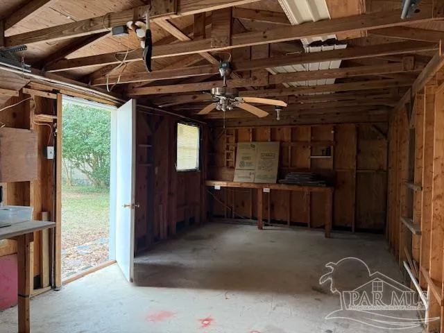 a view of room with window