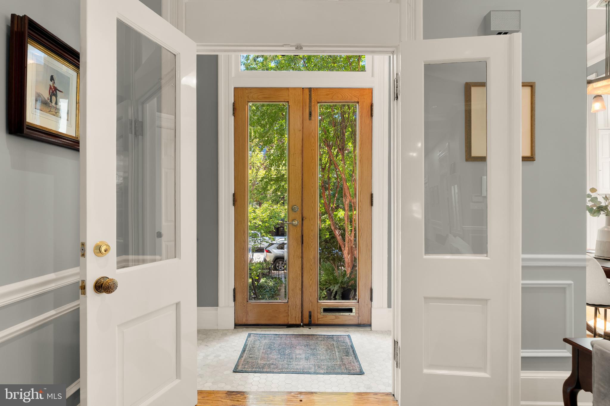 1704 19th Street Northwest, Unit 5 Washington, DC 20009 - Photo 4 of 25 a view of an entryway door