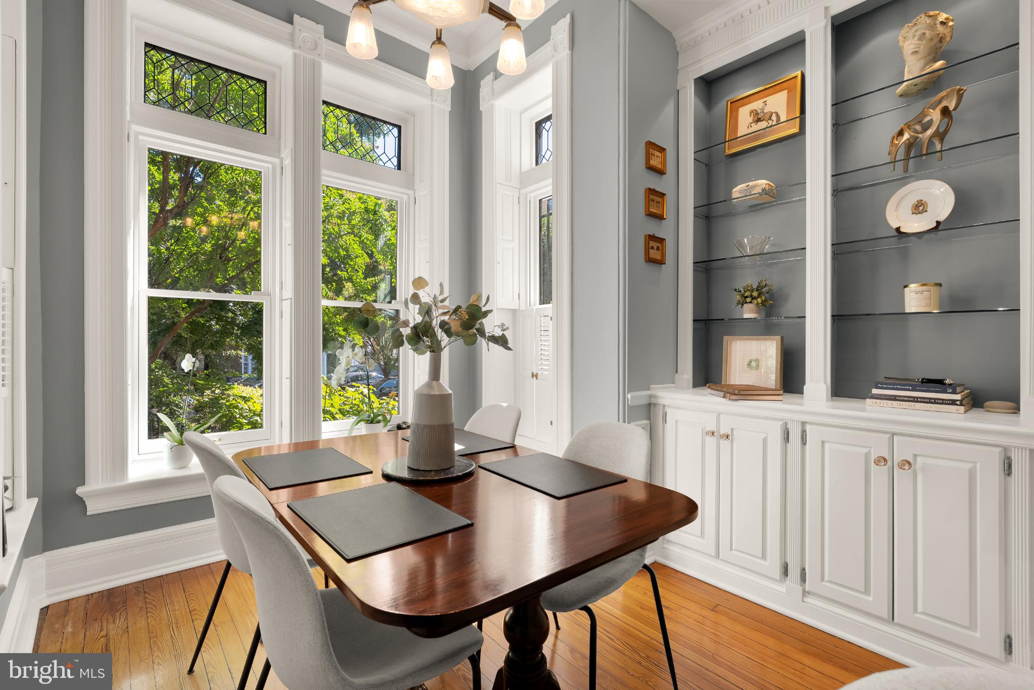 1704 19th Street Northwest, Unit 5 Washington, DC 20009 - Photo 10 of 25 a view of a dining room with furniture and window