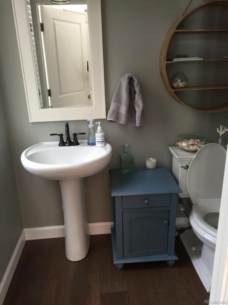 10261 Bellwether Lane Lone Tree, CO 80124 - Photo 19 of 35 a bathroom with a sink and a mirror