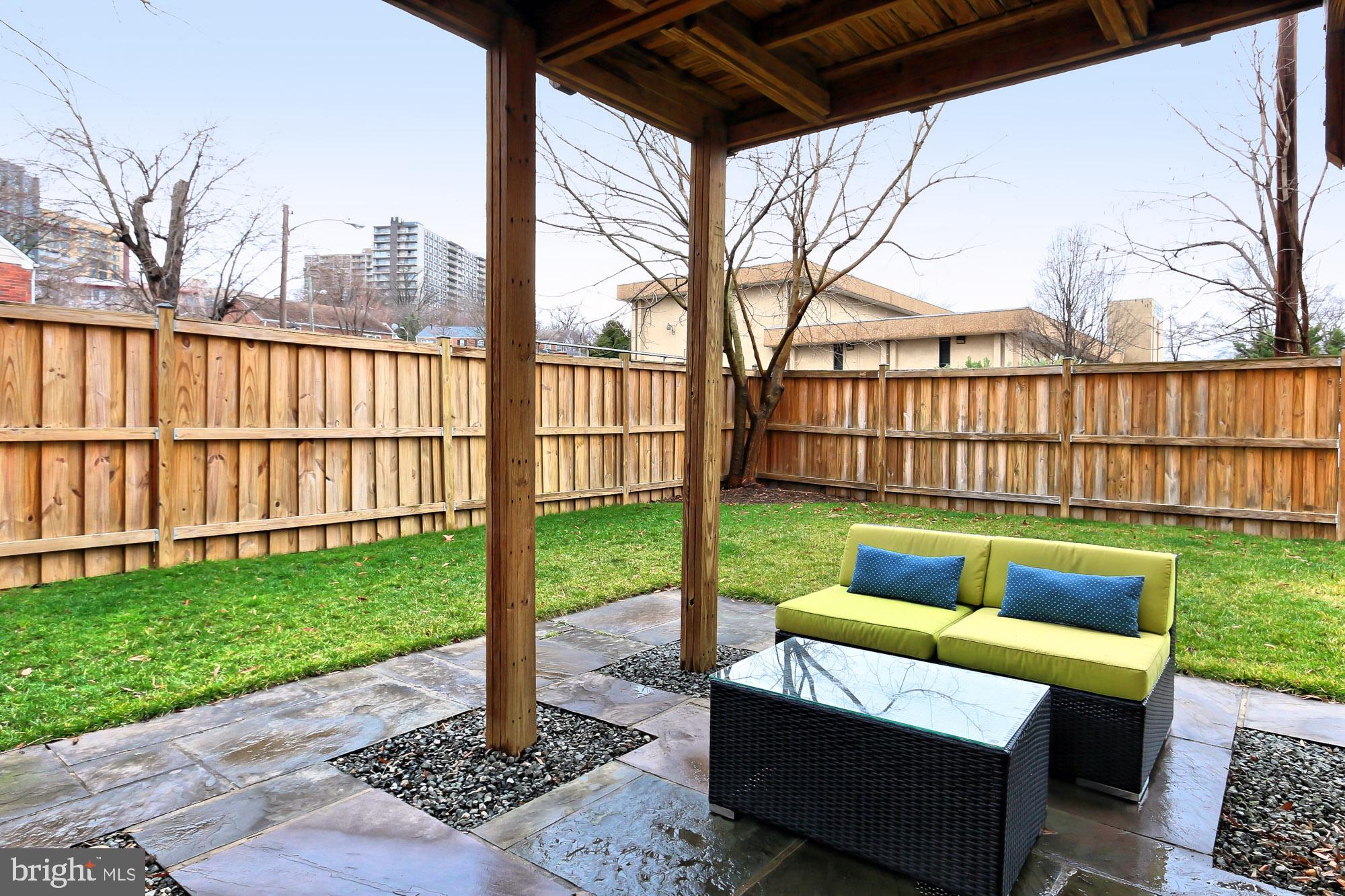 34 West Glebe Road Alexandria, VA 22305 - Photo 35 of 41 Patio and Fenced Yard