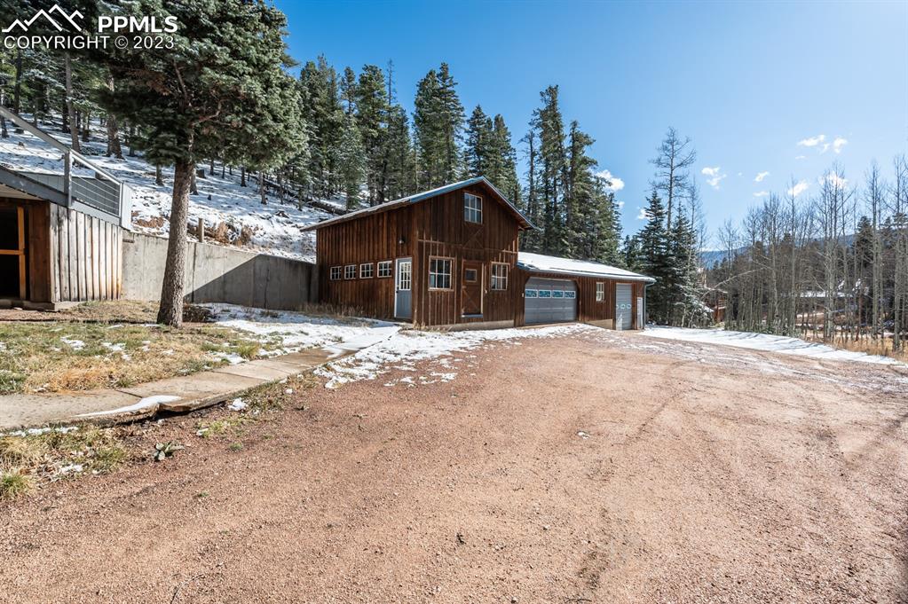 38 Wetmore Drive Rye, CO 81069 - Photo 45 of 49 a view of a house with a yard covered in snow