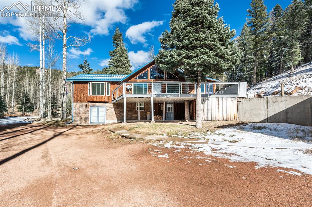 38 Wetmore Drive Rye, CO 81069 - Photo 46 of 49 a front view of a house with a yard