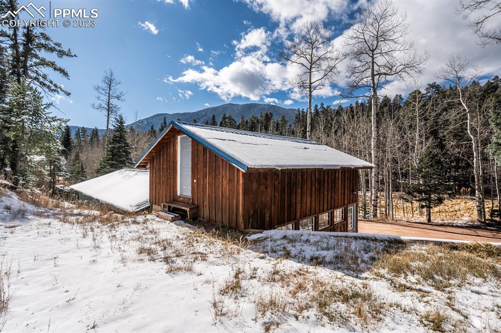 38 Wetmore Drive Rye, CO 81069 - Photo 47 of 49 a view of a house with a yard covered in snow
