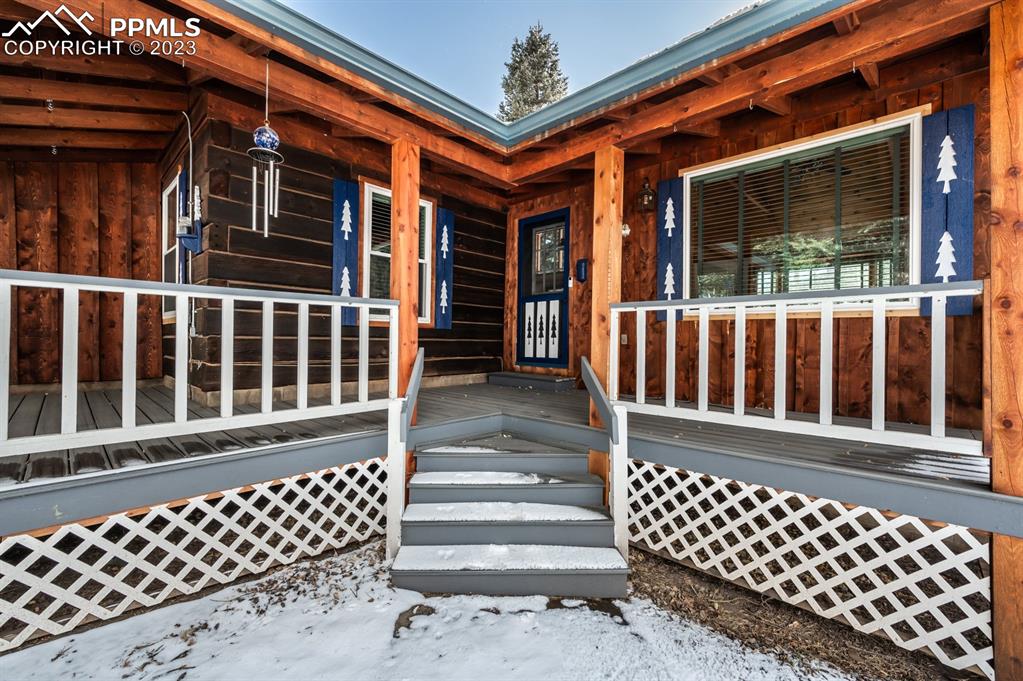 38 Wetmore Drive Rye, CO 81069 - Photo 5 of 49 a view of a brick house with large windows