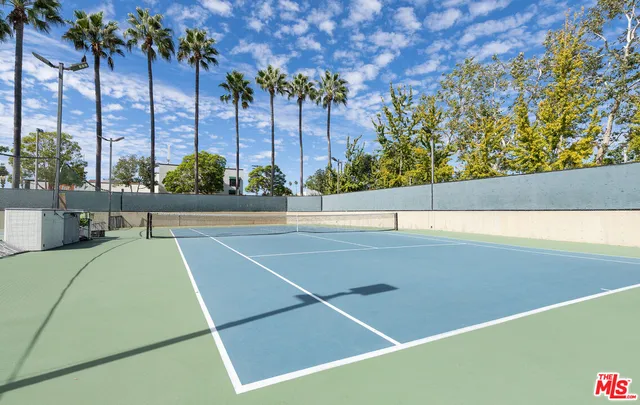 a view of a tennis court