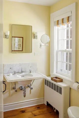 a view of bedroom with natural light