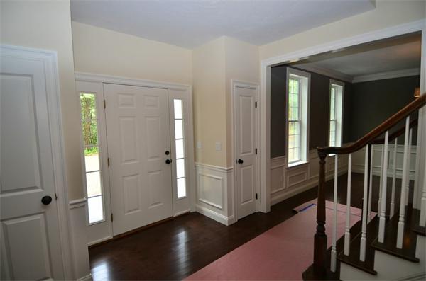 Lot 3 Harvard Road Bolton, MA 01740 - Photo 16 of 23 view of a hallway with wooden floor and stairs