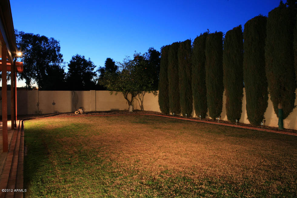 4172 West Post Road Chandler, AZ 85226 - Photo 14 of 31 Night-Backyard