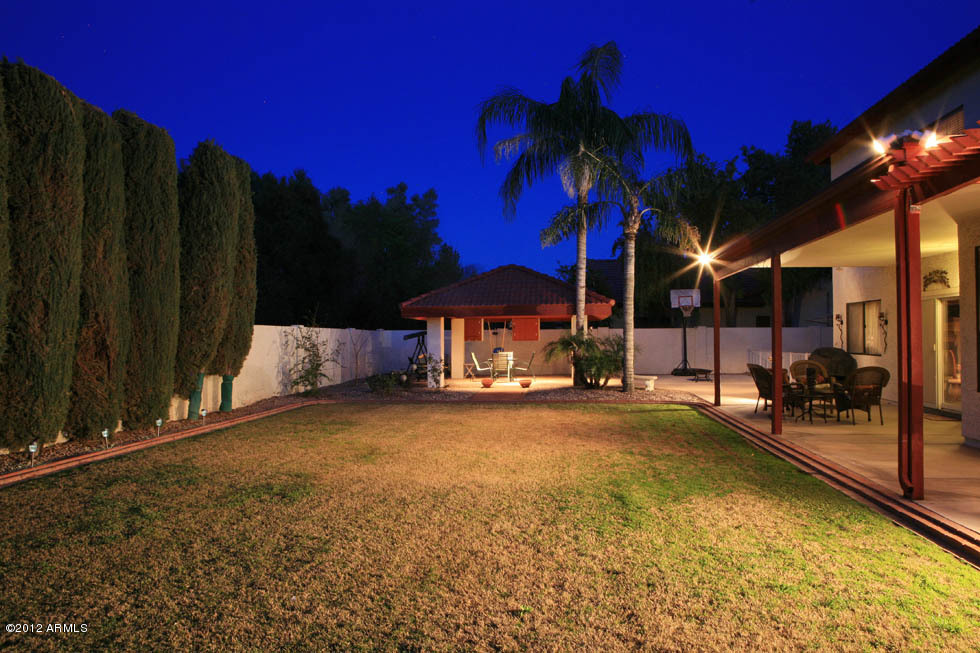 4172 West Post Road Chandler, AZ 85226 - Photo 15 of 31 Night-Backyard