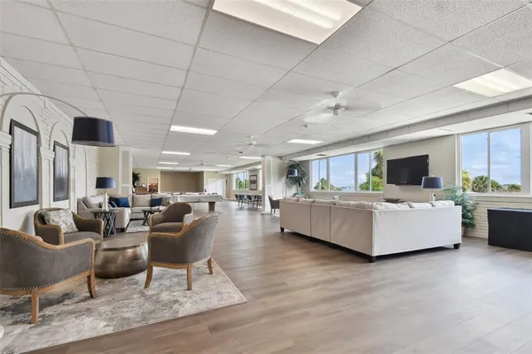 a view of a city from a terrace