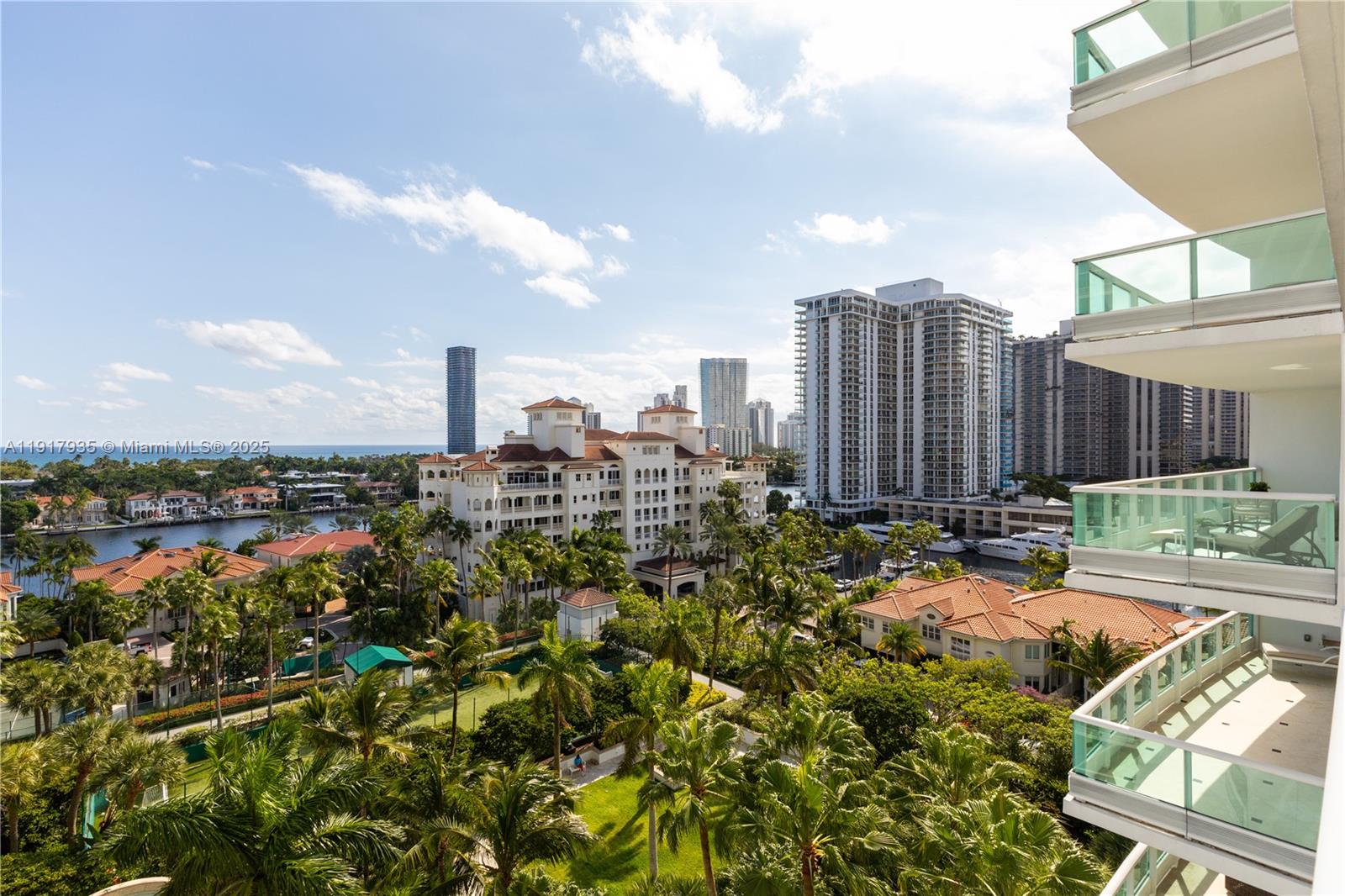 19955 Northeast 38th Court, Unit 1103 Aventura, FL 33180 - Photo 37 of 43 a view of a city with tall buildings
