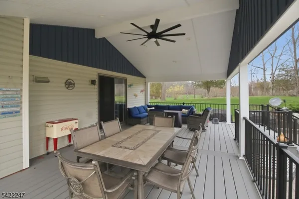 a view of outdoor space with garden