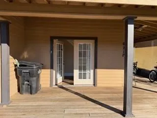a view of a entryway door of the house