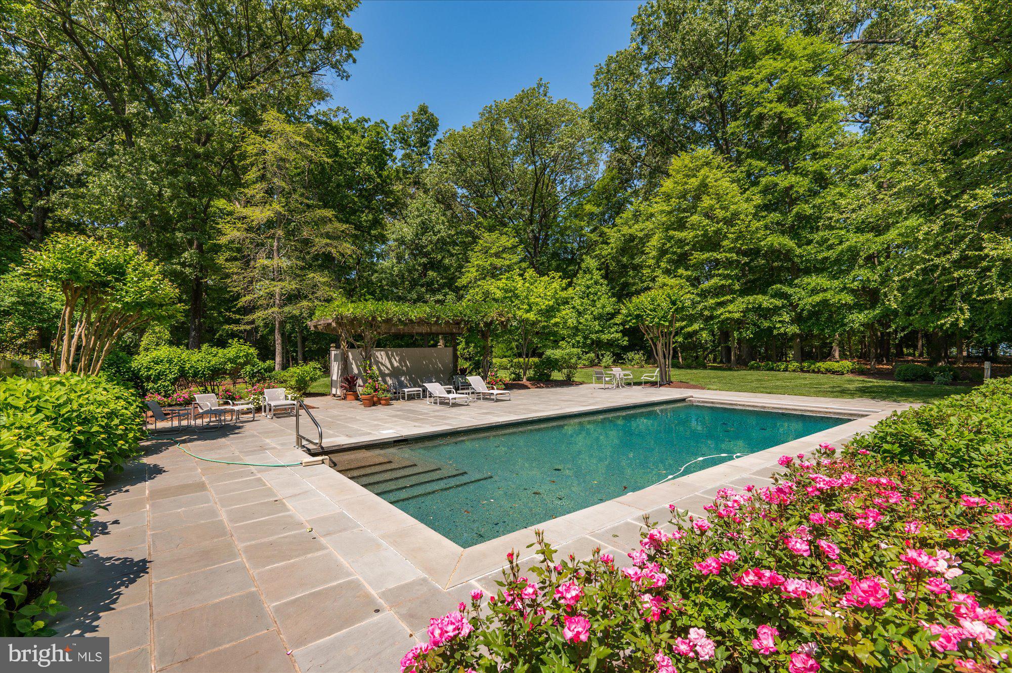 7872 Bozman Neavitt Road Bozman, MD 21612 - Photo 11 of 51 Newly refurbished Pool and extensive Hardscape