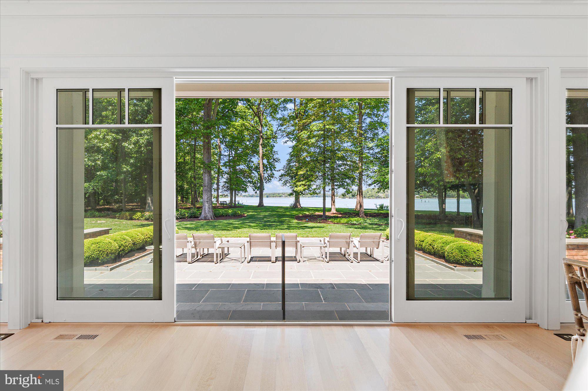7872 Bozman Neavitt Road Bozman, MD 21612 - Photo 21 of 51 View of Terrace with Waterview from Great Room