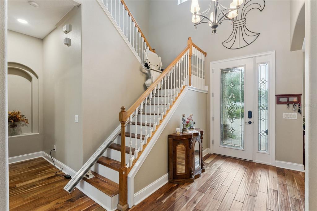 216 Juniper Ridge Court Sanford, FL 32771 - Photo 31 of 61 a view of entryway and hall with wooden floor