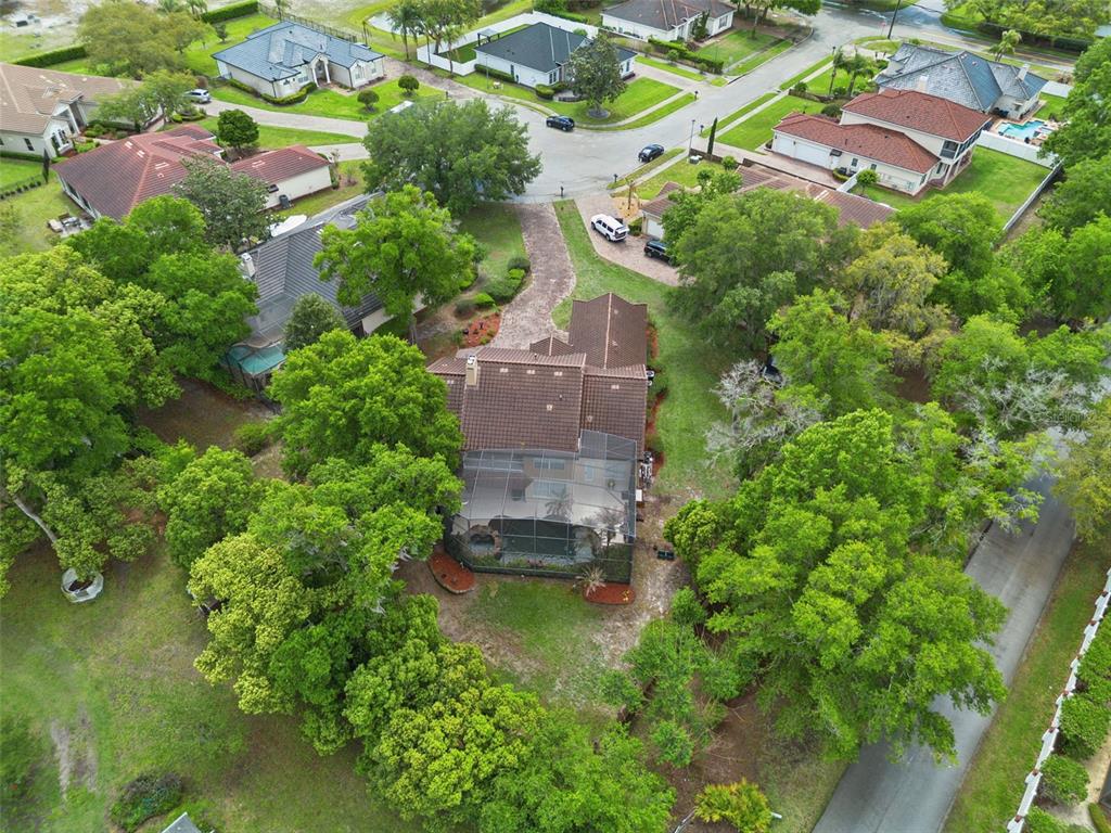 216 Juniper Ridge Court Sanford, FL 32771 - Photo 57 of 61 an aerial view of residential houses with outdoor space and street view