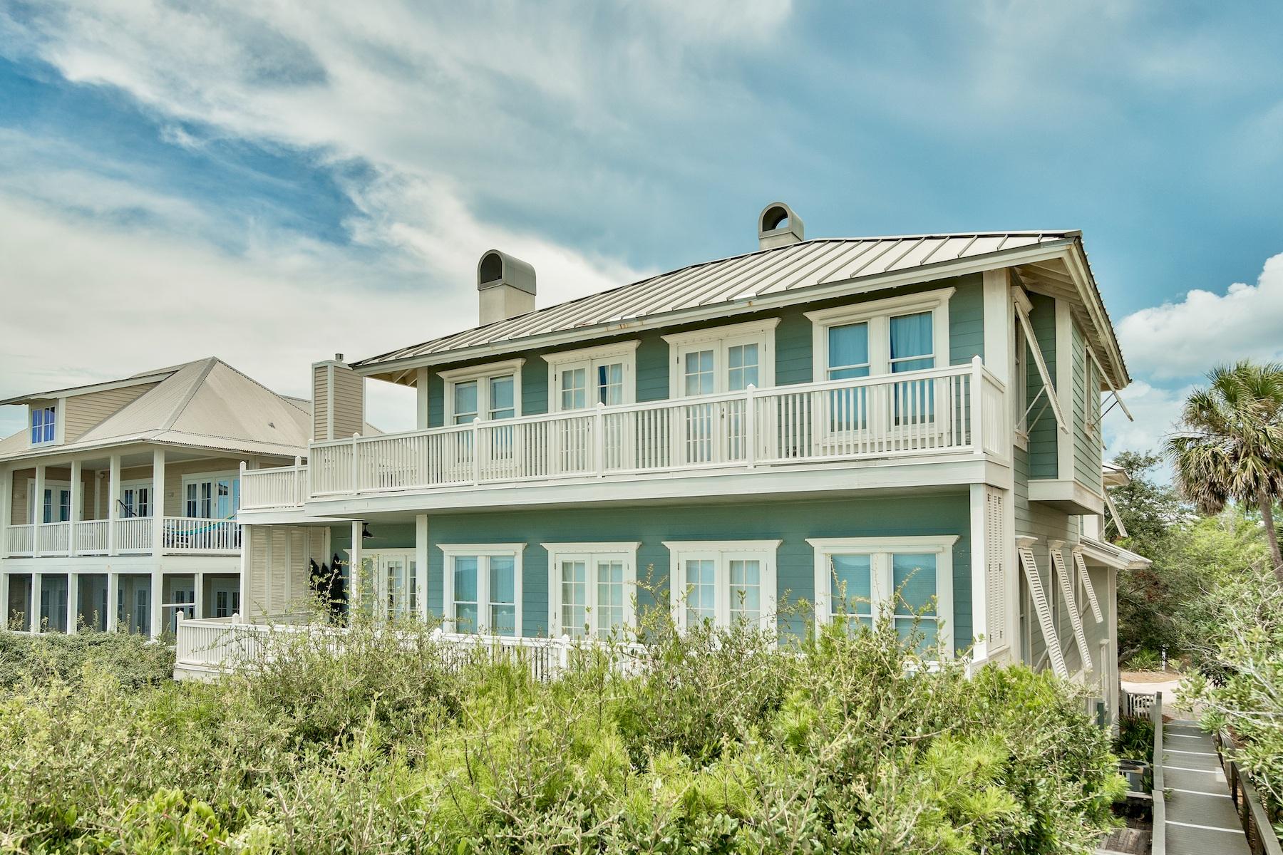 369 Old Beach Road Santa Rosa Beach, FL 32459 - Photo 41 of 50 a front view of a house with a yard