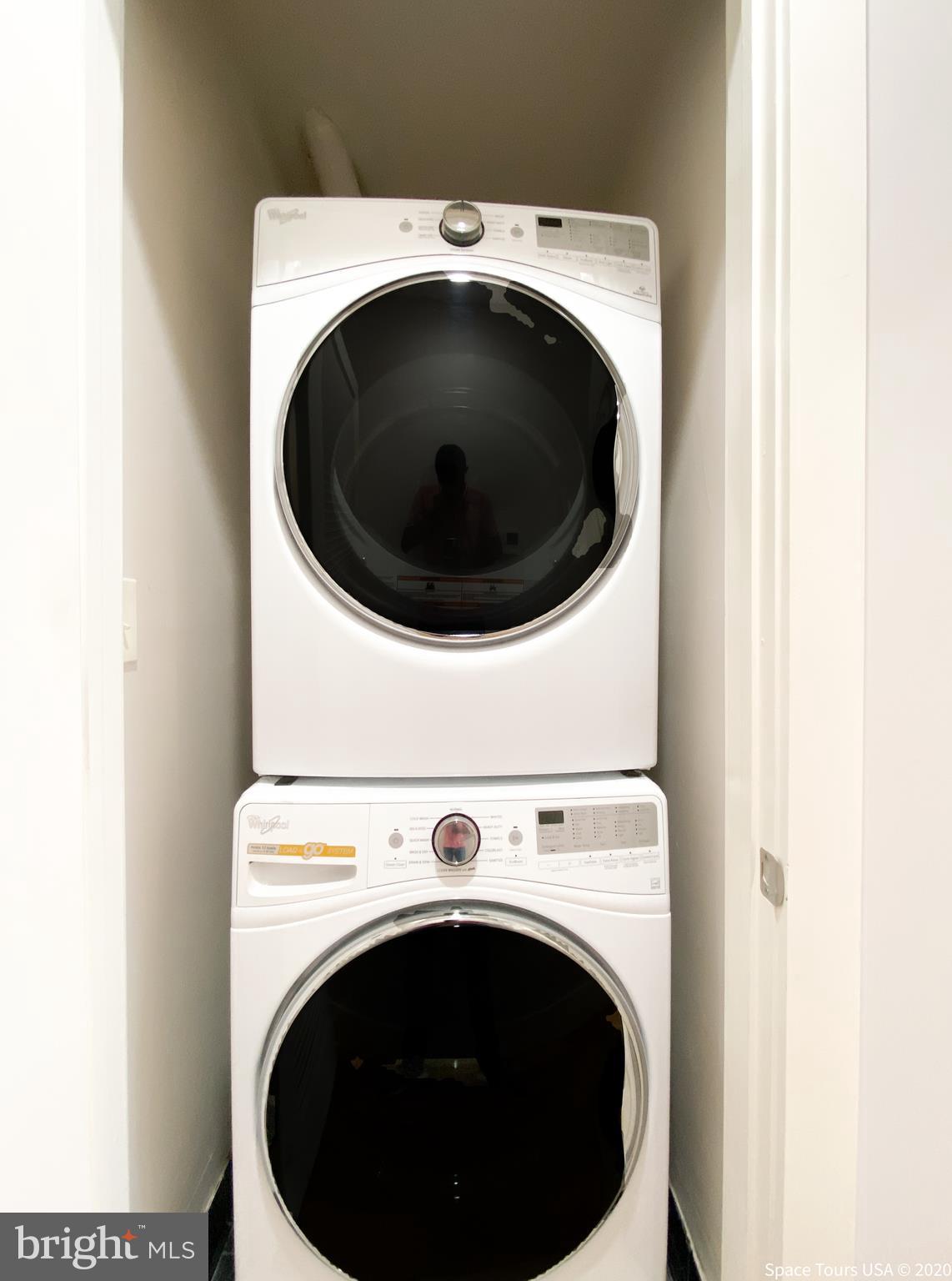 1505 9th Street Northwest, Unit A Washington, DC 20001 - Photo 1 of 10 a utility room with dryer and washer