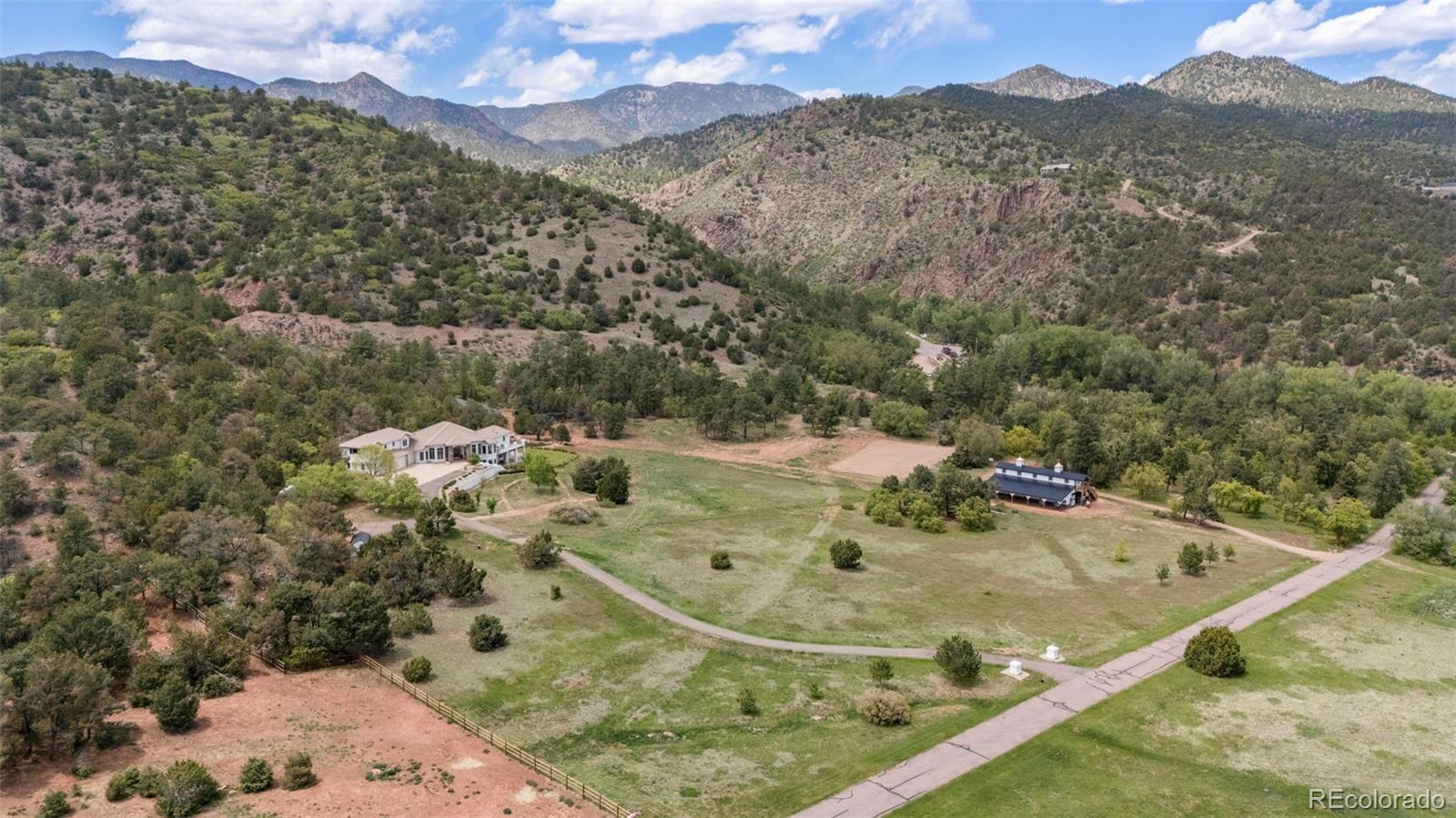 15010 Henry Ride Heights Colorado Springs, CO 80926 - Photo 49 of 50 a view of a mountain from a balcony