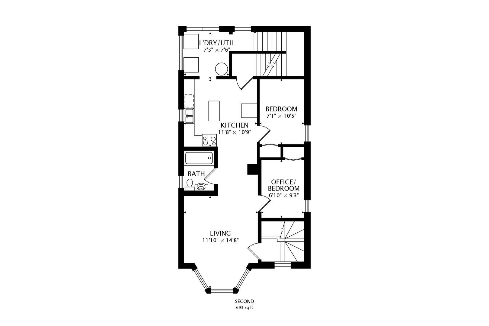 3611 West George Street Chicago, IL 60618 - Photo 53 of 54