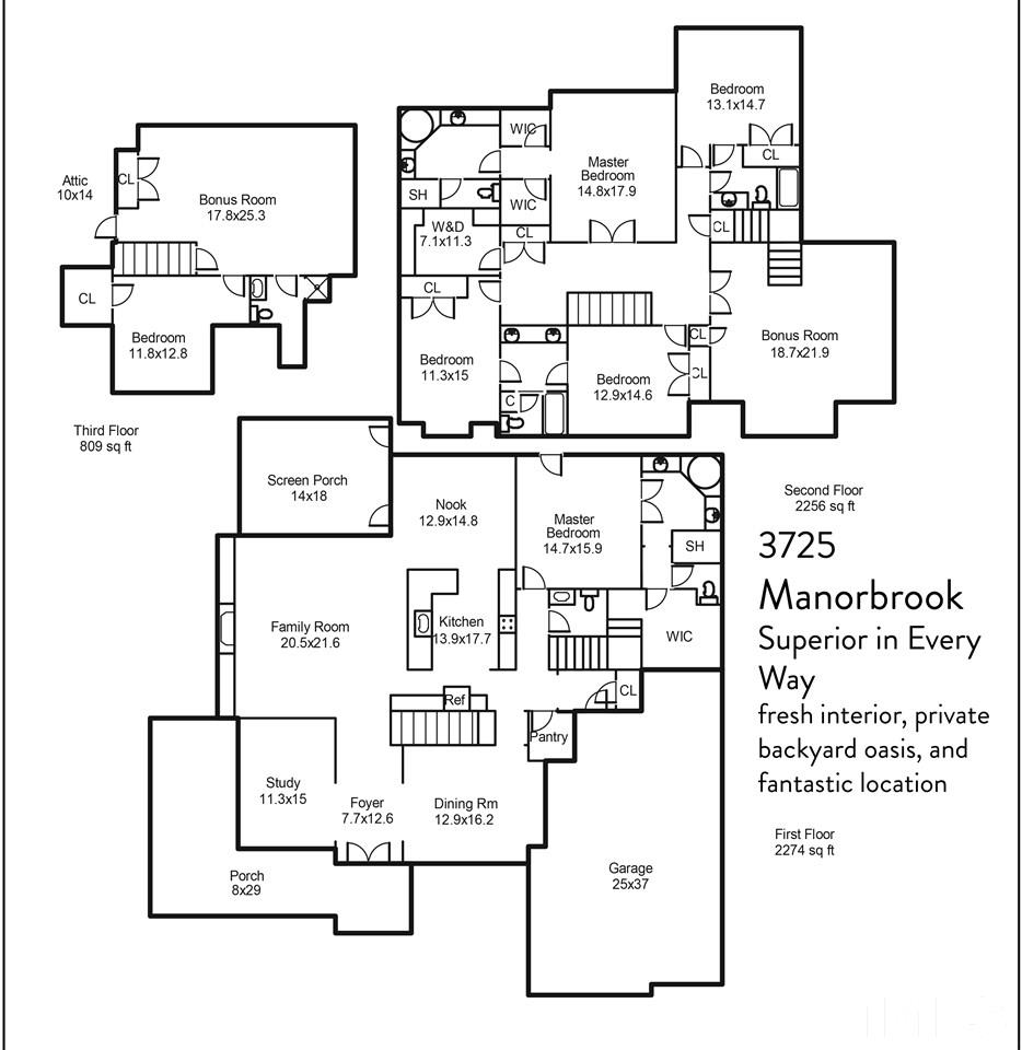 3725 Manorbrook Road Raleigh, NC 27607 - Photo 30 of 30 Gallery Image 30