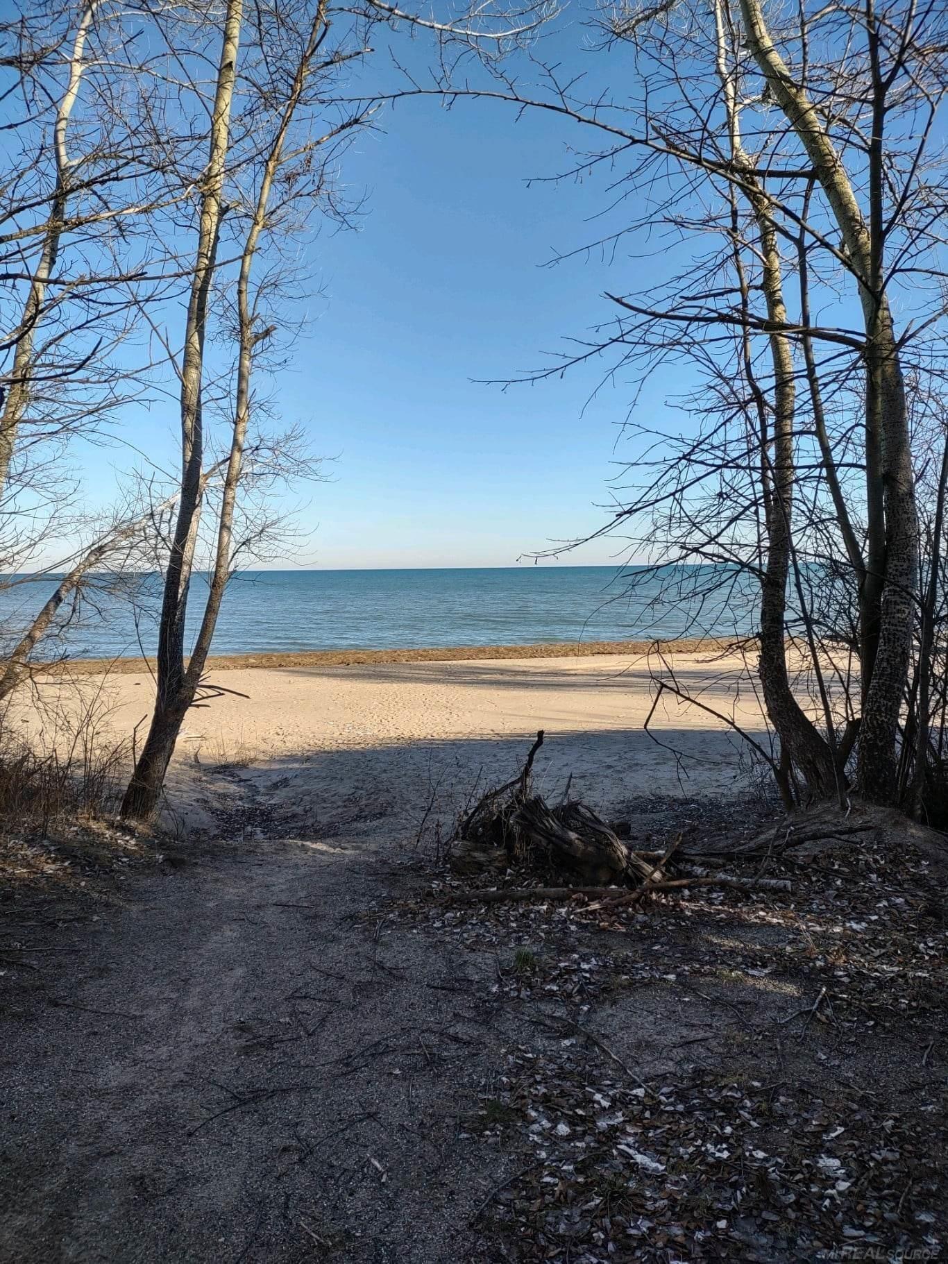 5022 Lakeshore Road Lexington, MI 48450 - Photo 3 of 38 Beach access at the end o