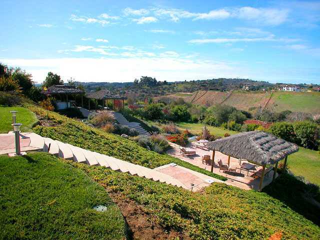 4221 Fallsbrae Road Fallbrook, CA 92028 - Photo 14 of 21 Westerly view - stairs to entertaining areas!