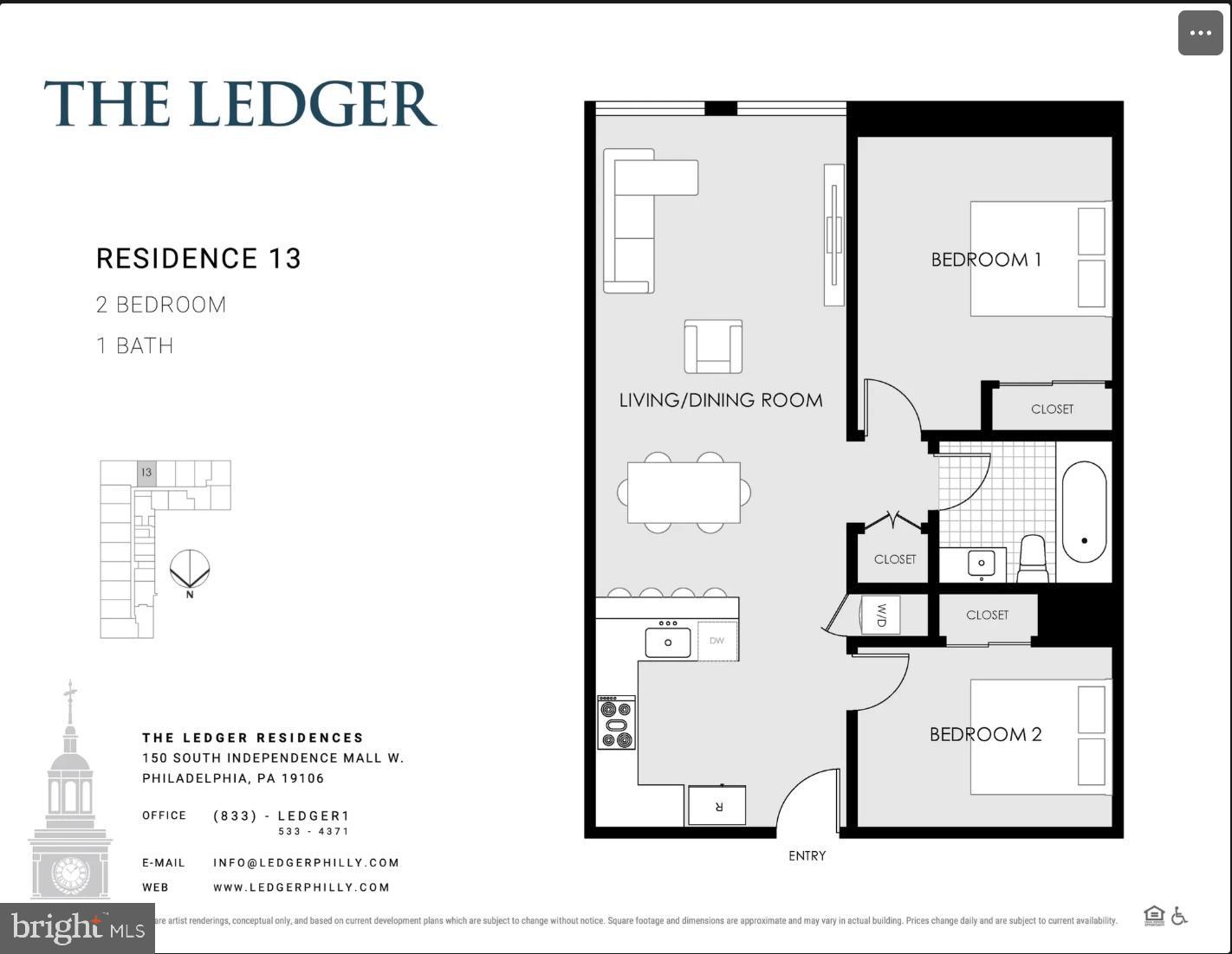 150 South Independence Mall West, Unit 1013 Philadelphia, PA 19106 - Photo 16 of 16 unknown