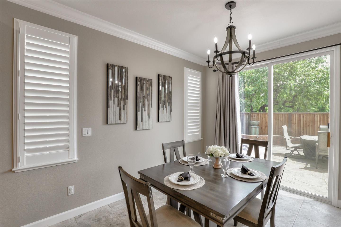 7820 Dickens Way Gilroy, CA 95020 - Photo 12 of 27 a view of a dining room with furniture window and outside view