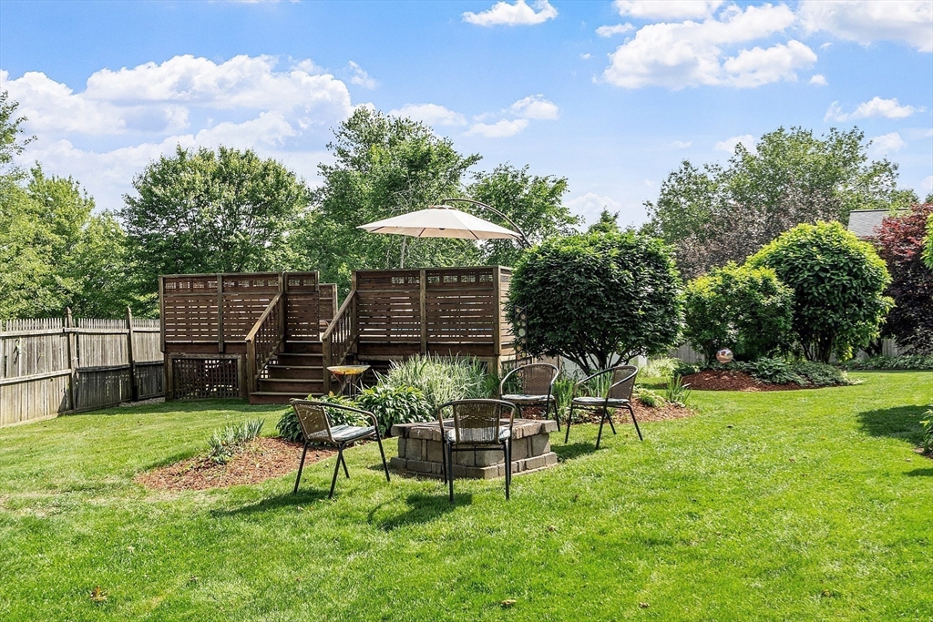 3 Sycamore Drive Rutland, MA 01543 - Photo 41 of 42 a view of a chair and table in the garden