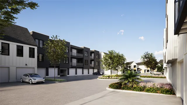 a house view with a outdoor space