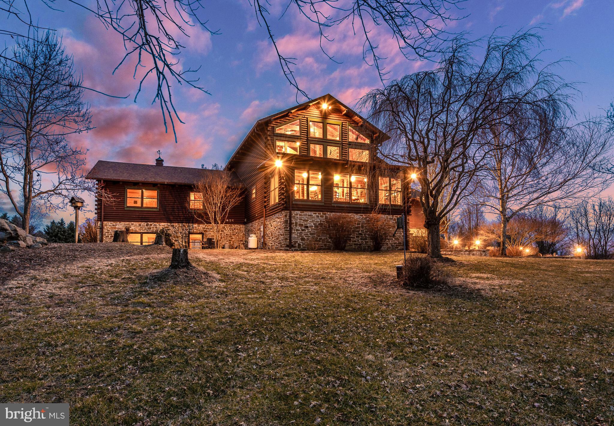 Stunning Log Home