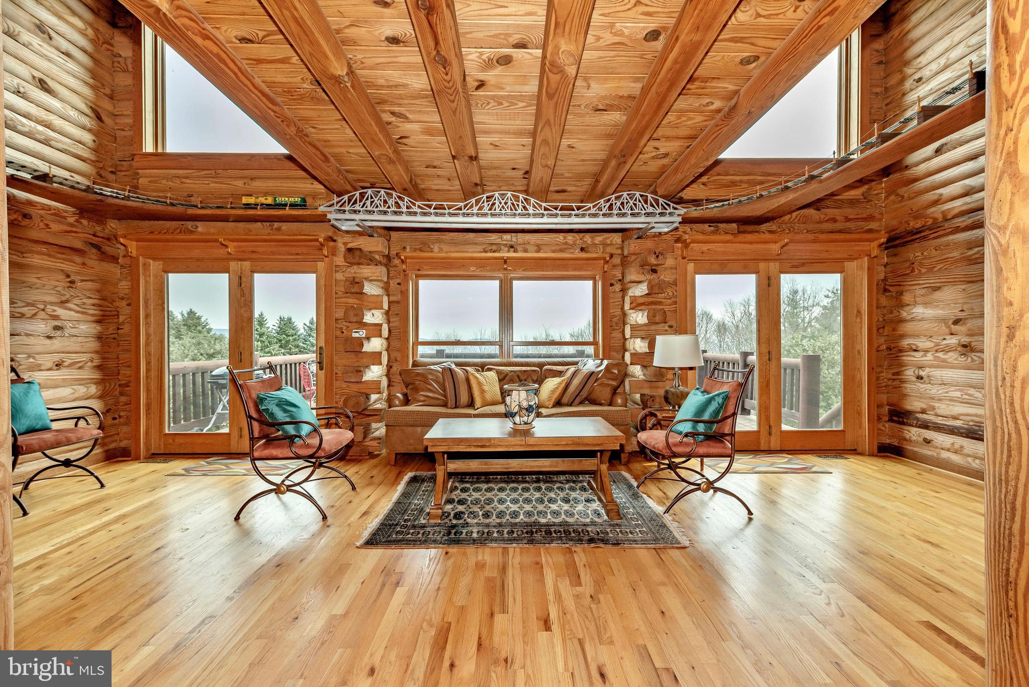 Living Room w/wall of windows to take in the view!