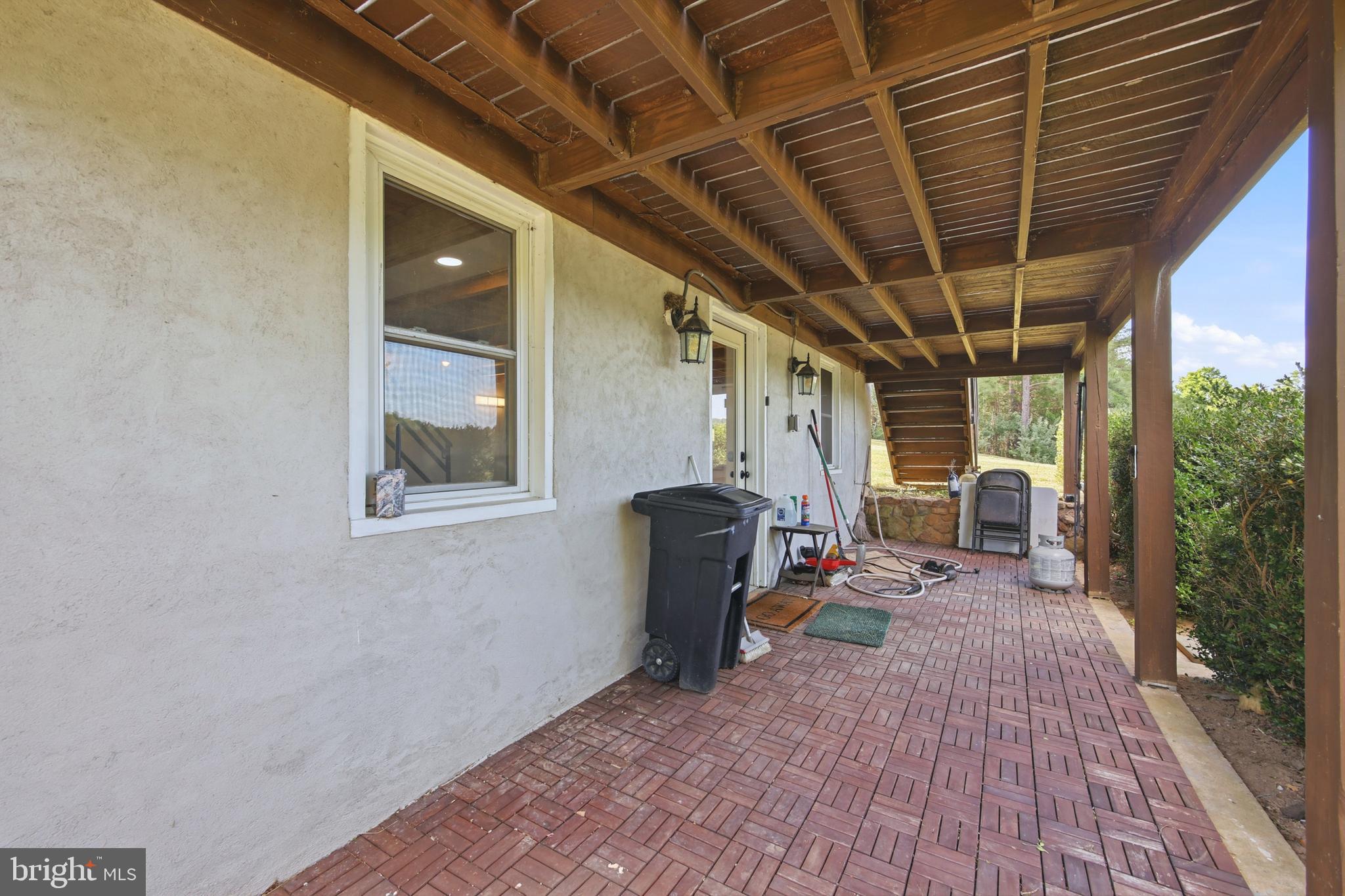527 Panhandle Road Bentonville, VA 22610 - Photo 29 of 51 Under deck patio area