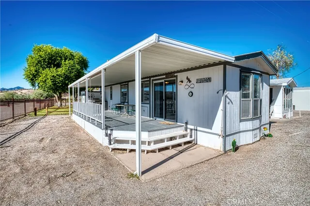 a view of a house with a outdoor space