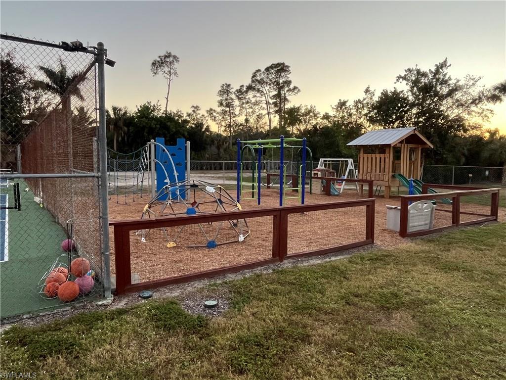 2796 Clipper Way Naples, FL 34104 - Photo 31 of 36 Playground at dusk