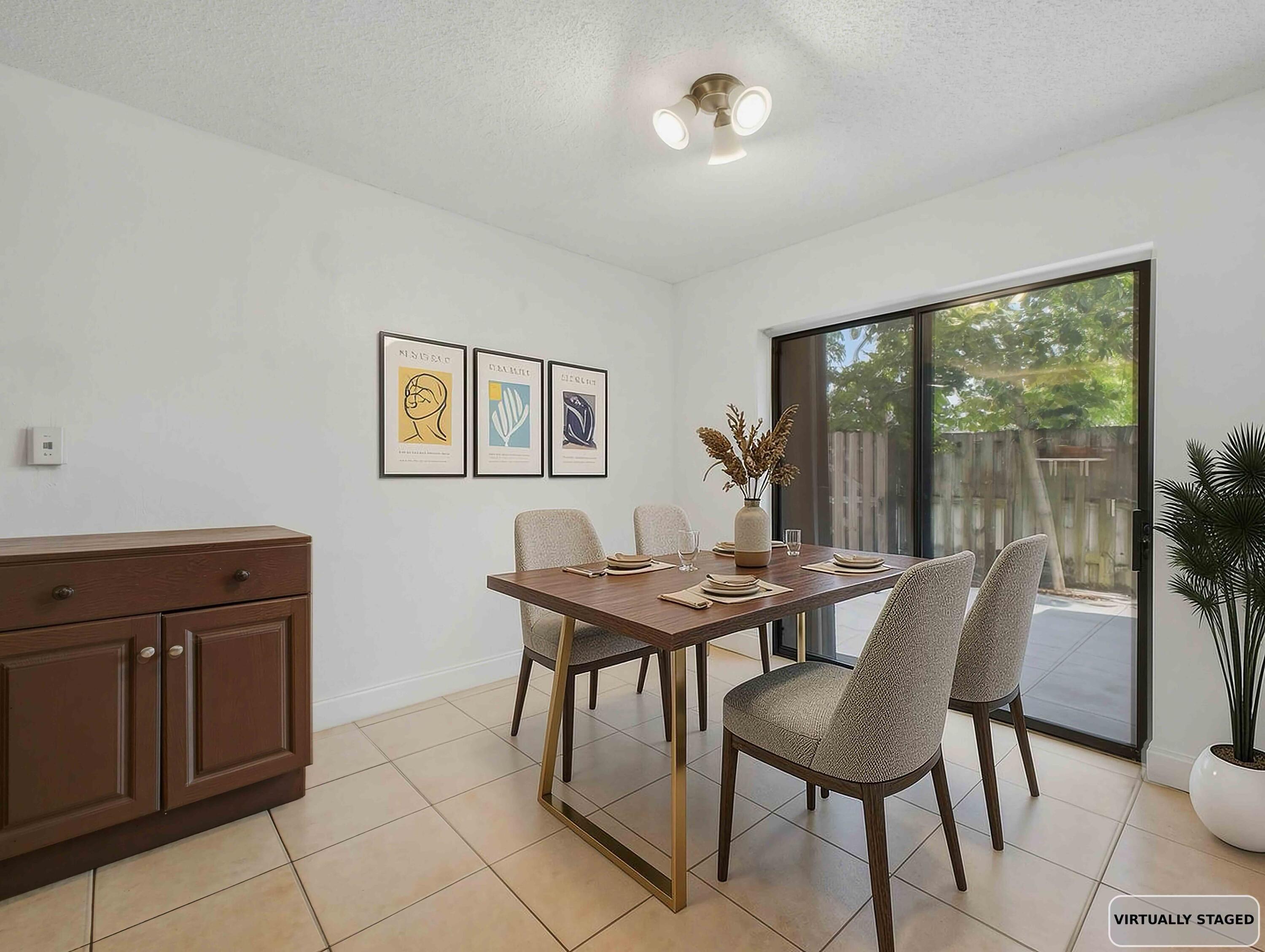 105 Woodland Road Palm Springs, FL 33461 - Photo 13 of 44 Dining Staged