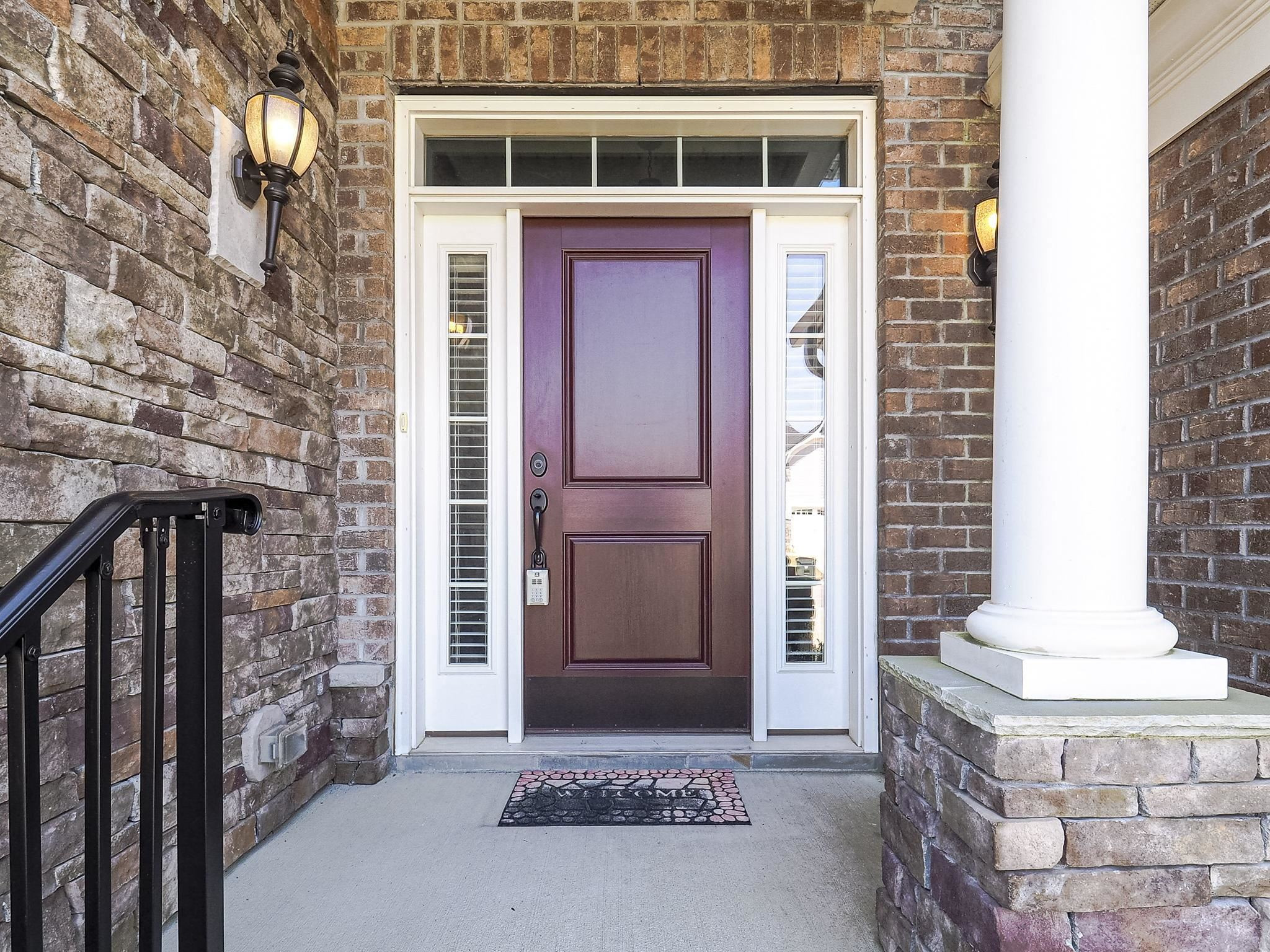2619 Beckwith Road Apex, NC 27523 - Photo 6 of 46 Greet and welcome your friends and family under the covered porch. Your front door has beautiful side lights and transom to let in tons of natural light in your foyer. Front Door and Porch