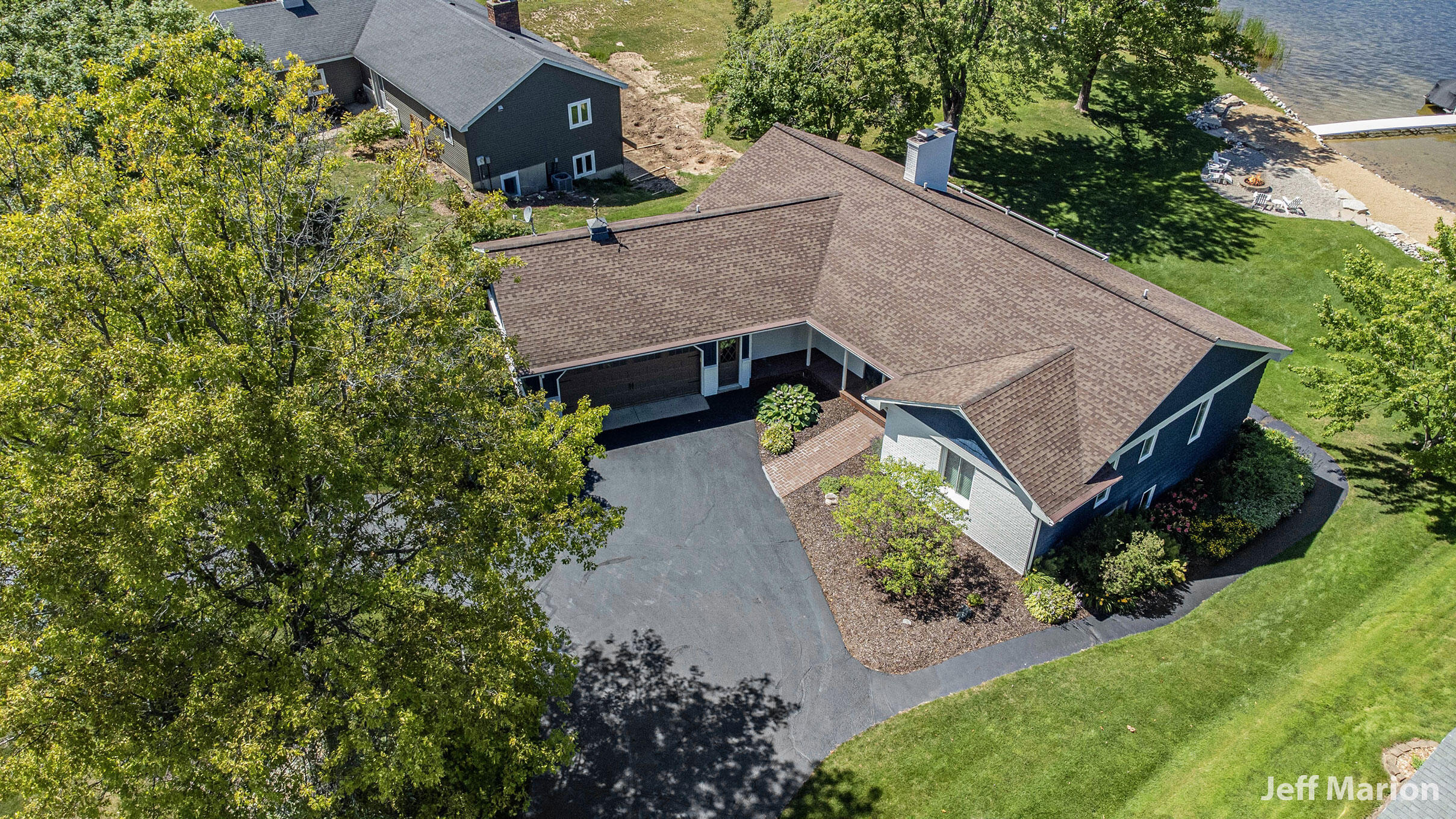 6143 Belding Road Northeast Rockford, MI 49341 - Photo 52 of 76 Aerial View Front of House