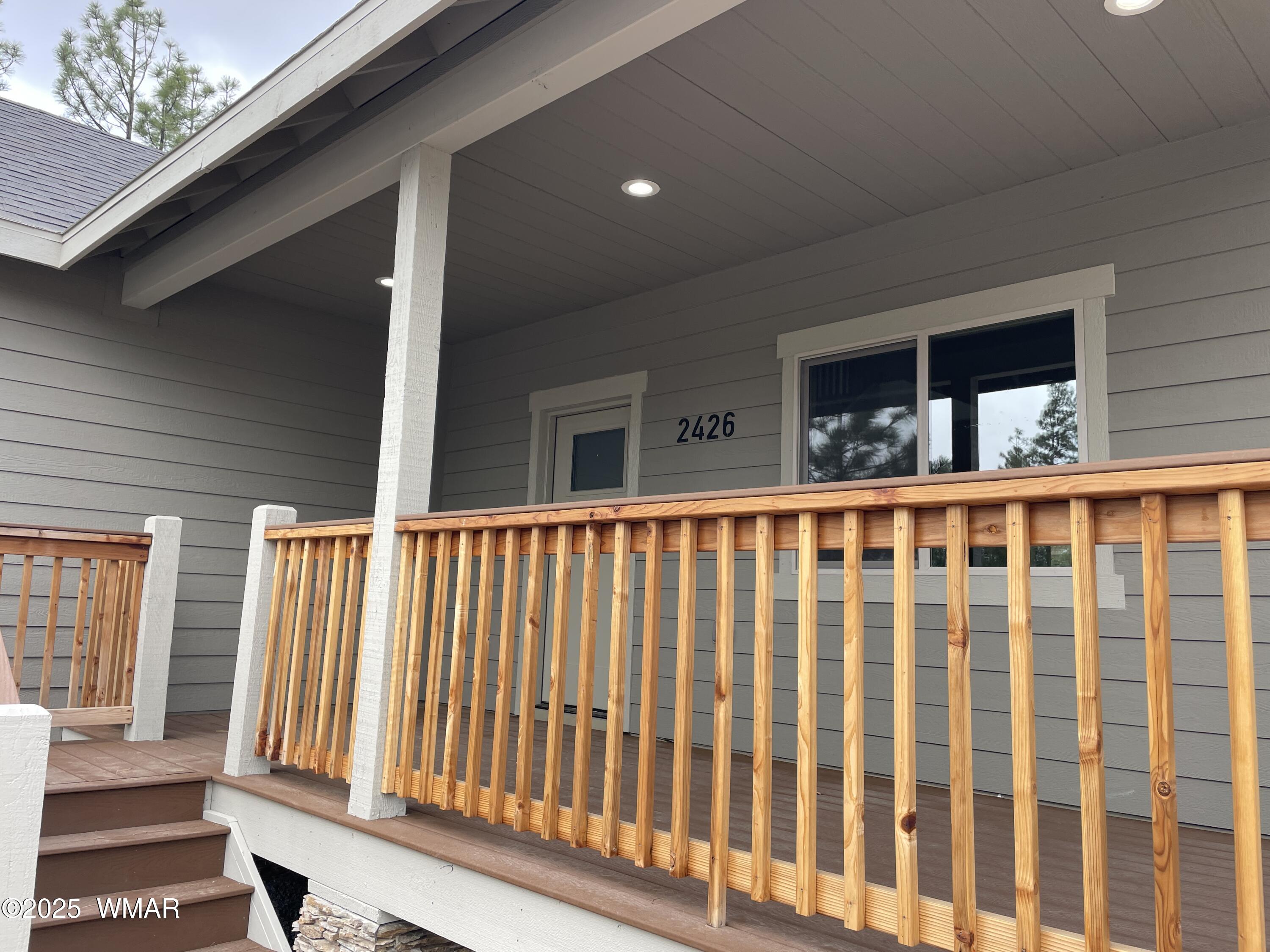2426 Aspen Run Pinetop, AZ 85935 - Photo 34 of 44 a view of a balcony