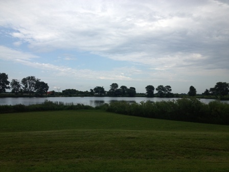 26001 Mary Road Garden Prairie, IL 61038 - Photo 19 of 19 a view of a lake from a yard