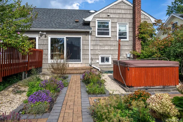 a view of a chairs and tables in the patio