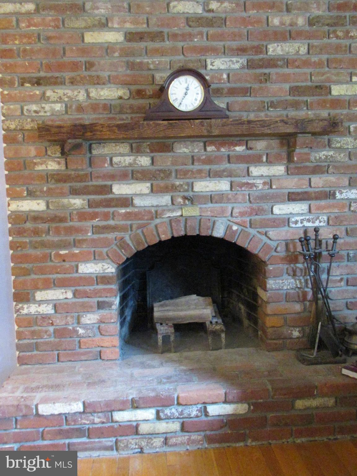 105 Overcrest Road Towson, MD 21286 - Photo 5 of 34 Brick wood burning fireplace